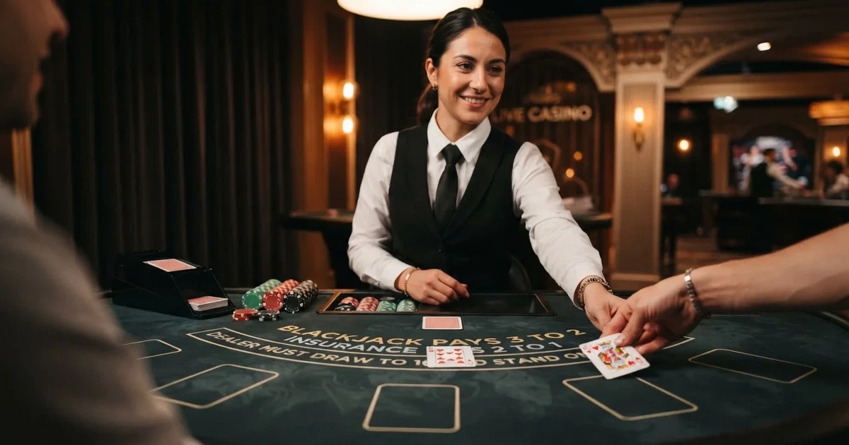 Live blackjack i Norge 2026 – eneretten, blokkene og det virkelige tilbudet